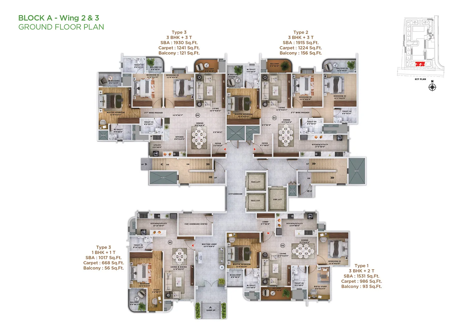 Sattva Vasanta Skye Floor Plan
