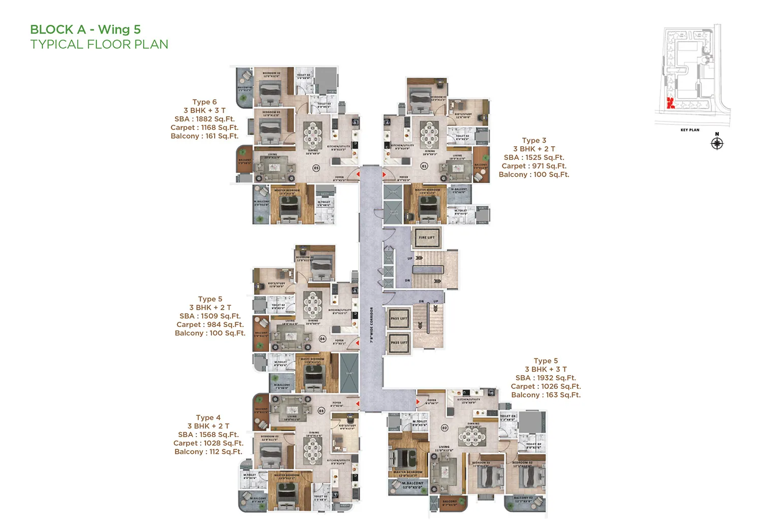 Sattva Vasanta Skye Floor Plan