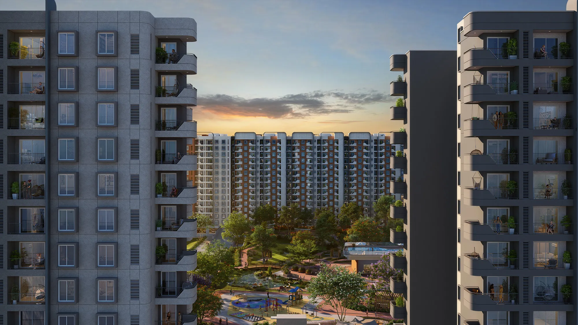 Sattva Vasanta Skye Apartment Interior